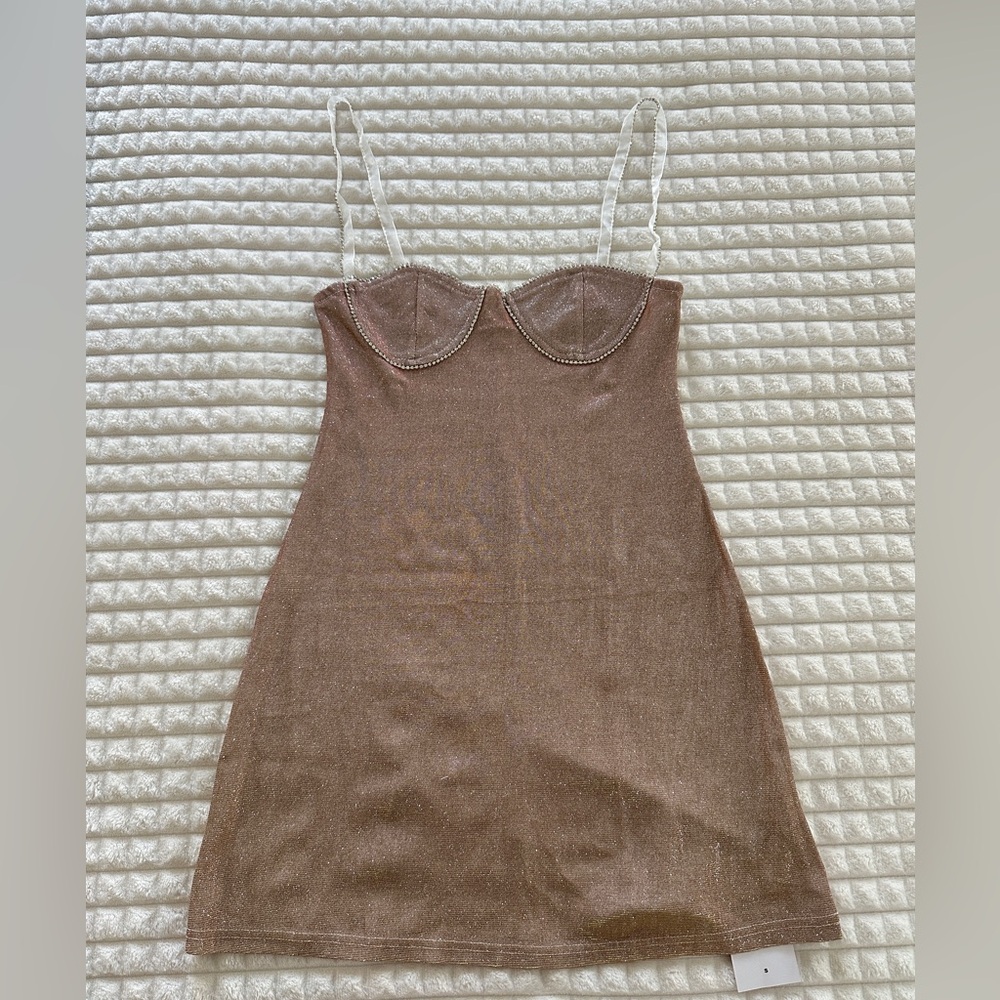 New Mini Dress with Glitters